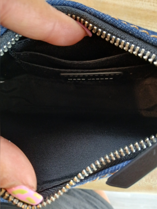 Marc Jacobs NWT Denim Wristlet/Pouchette - Picture 8 of 8